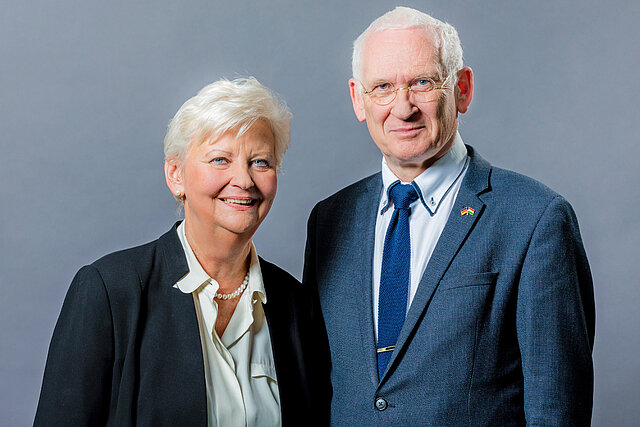 Portrait Dr. Sylvia Krug und Dr. Klaus Heckemann